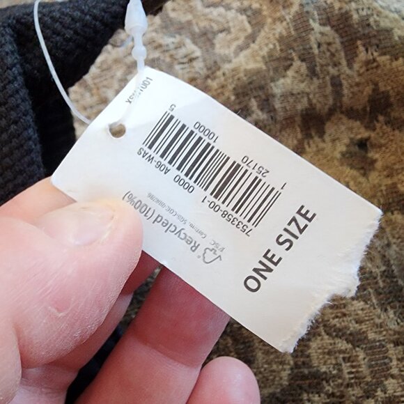 NWT Old Navy Black Textile Hobo Bag - Picture 10 of 16